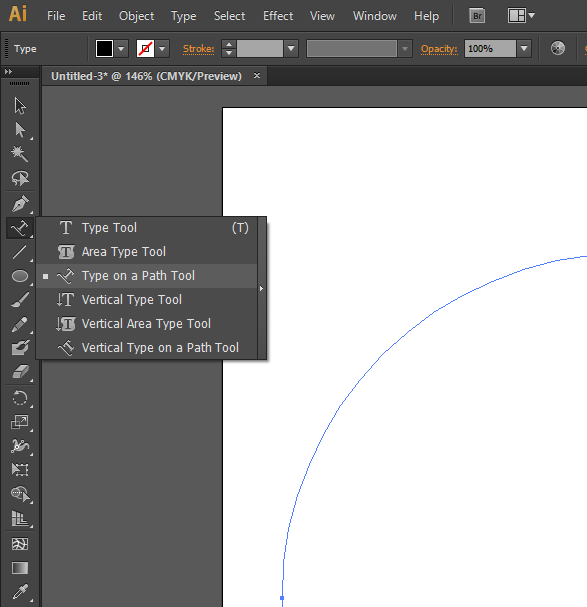 cara membuat tulisan melingkar di illustrator Resmiin